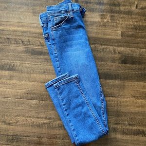 Top Shop Jamie high rise skinny jeans. W28 L30